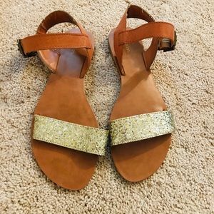 Brown sandals